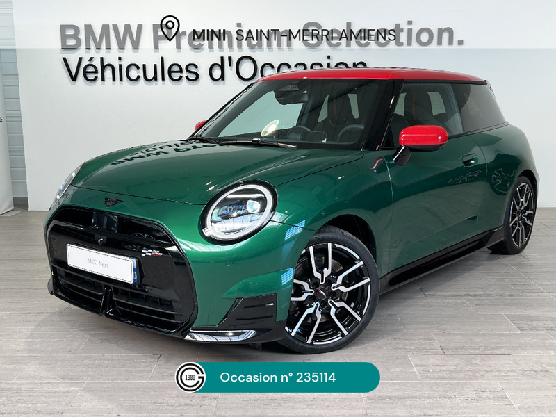 MINI Cooper Electric SE 218 ch Finition JCW + Pack XL + Peinture metallisee